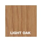 Enclosed Head & Footboard - Oak