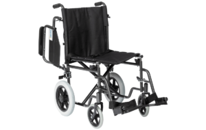 Alerta Car Transit Wheelchair with Drop Down Armrests