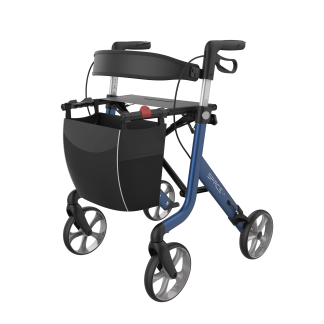 Rehasense Space LX Rollator - Electric Blue