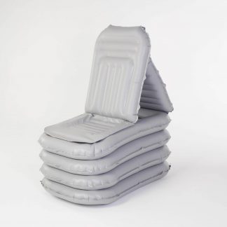 Angled front view of the Mangar Eagle Lifting Cushion.