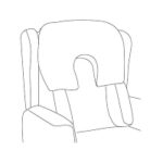 Large Profile Headrest with Support Lateral
