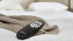 Wireless backlit handset supplied with the Opera Dalta Adjustable Bed