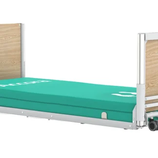Accora Profiling FloorBed® 2 in its lowest position to the floor with the mattress platform flat