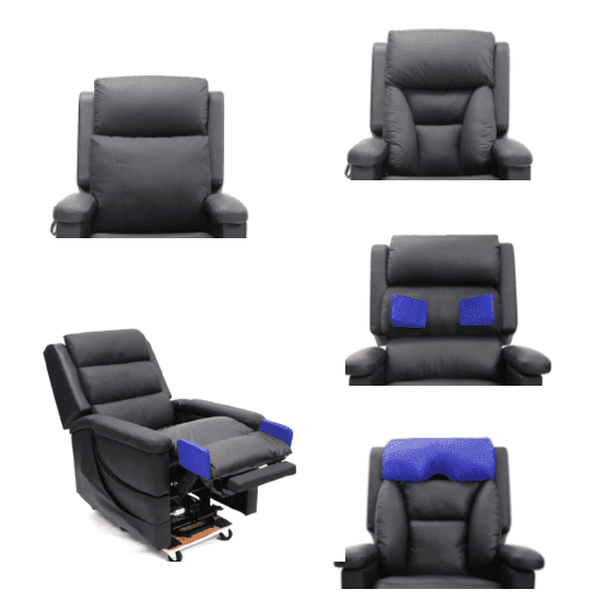 Posture Riser Cushion Aspire PostureFit Riser Chair | Tool-Free Adjustments | HWB Mobility