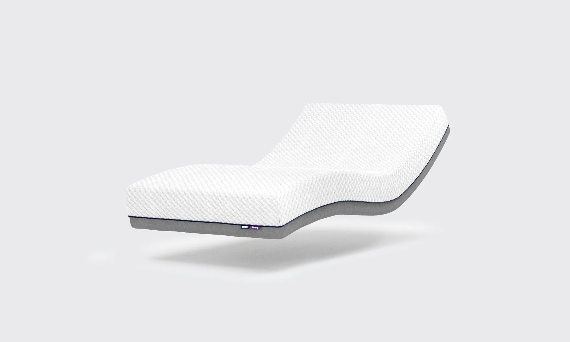Opera Memory Adjustable Mattress 90cm single flexed to demonstrate adjustable bed compatibility