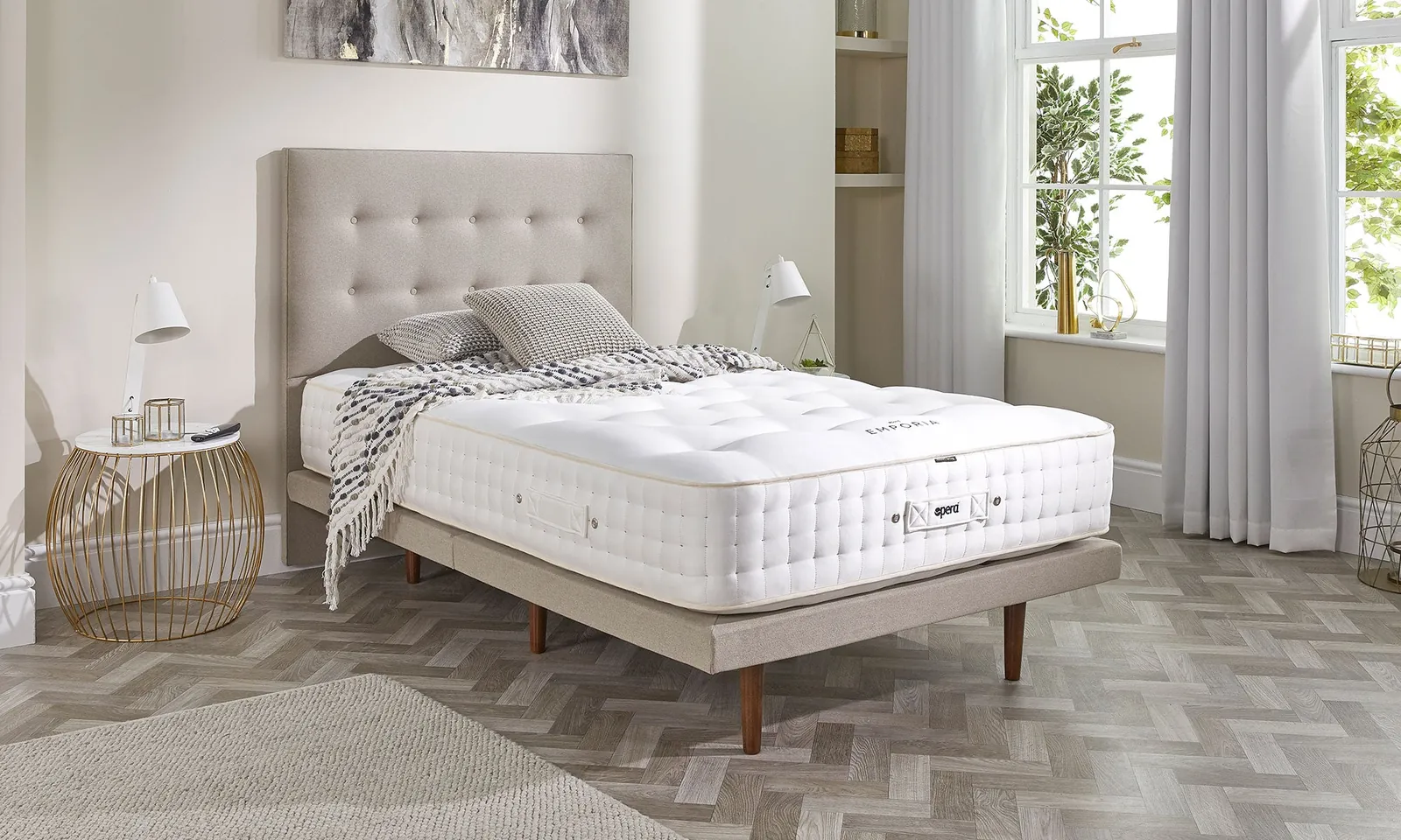 Premium adjustable bed mattress designed for comfort and support