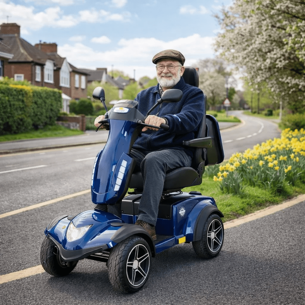 Mobility scooter UK outdoor use supporting independence and everyday travel